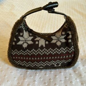 Cole Haan knit handbag